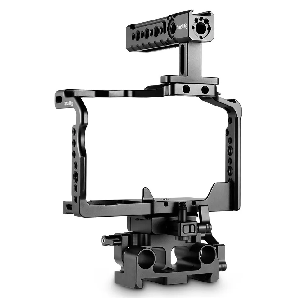 SmallRig клетка для Panasonic Lumix GH5/GH5S Комплект базовой плиты 2051|Клетки камер| |