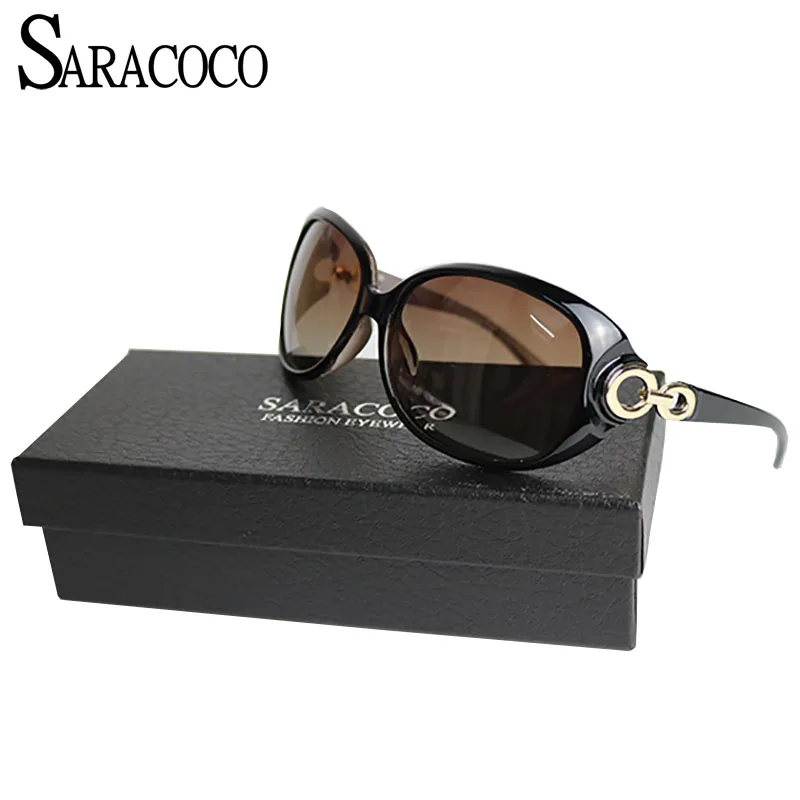 

SARACOCO Vintage Polarized Sunglasses Women 2018 Retro Ladies Sunglasses Brand Designer Driving Glasses Polarized Oculos R'808