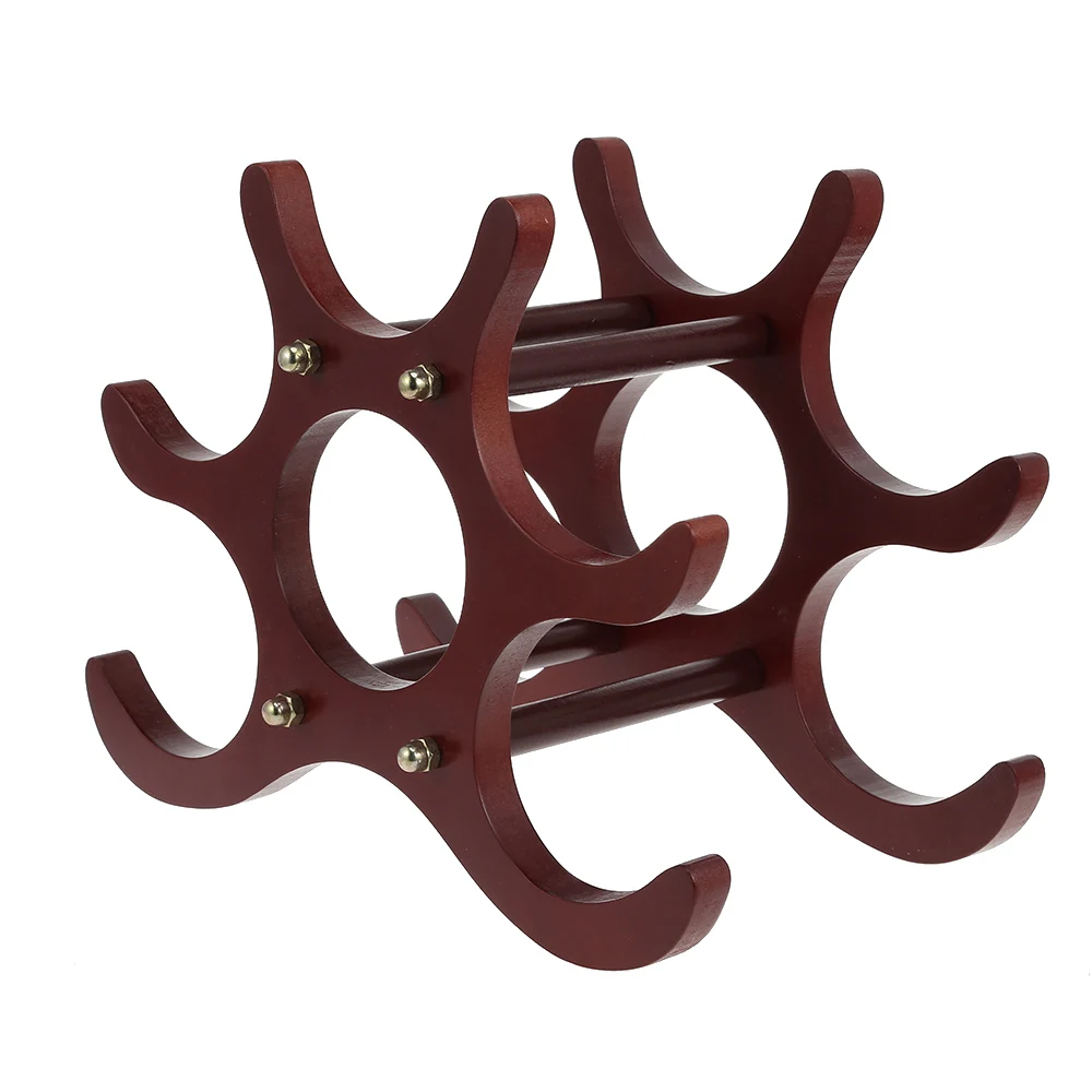 Деревянный подставка для винных бутылок 6 бутылок|wine bottle holder|wooden wine holderswine racks wooden |
