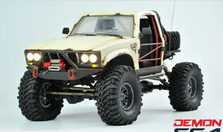 CROSSRC демон SG 4 1:10 Масштаб rc 4X4 RC Рок cralwer Cralwer Грузовик w/жесткие комплекты для тела 4wd compaible Hraxxas AXIAL RC8WD