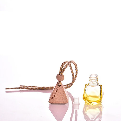 Портативный многоразовый освежитель воздуха с деревянной крышкой 6 мл | Дом и сад