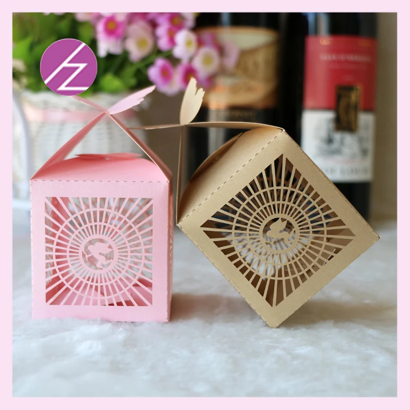 50 шт конфетная коробка шоколадная упаковка свадебные сувениры на день рождения