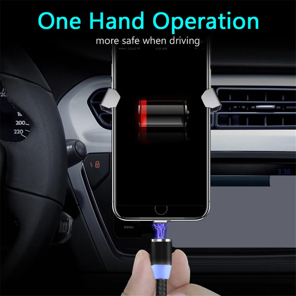 1 м Магнитный Micro USB зарядный кабель для Samsung Xiaomi Huawei LG HTC MicroUSB штекер смартфона