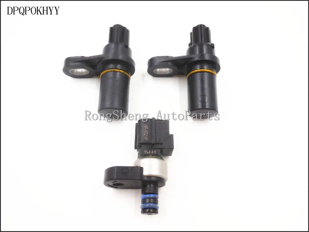DPQPOKHYY 45RFE 5-45RFE Transmission NEW 3 Piece Sensor Set 1999 UP Fits For Dodge Chrysler | Crankshaft/Camshafts Position