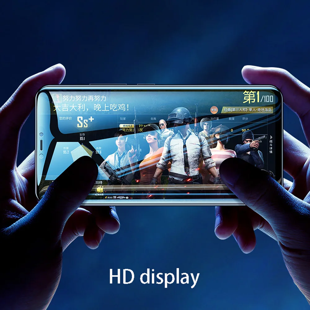 6D закаленное Стекло для естественных V9 молодежи V7 плюс V11i V15 X20 X21 X23 X27 NEX Y83 Y85 Y95