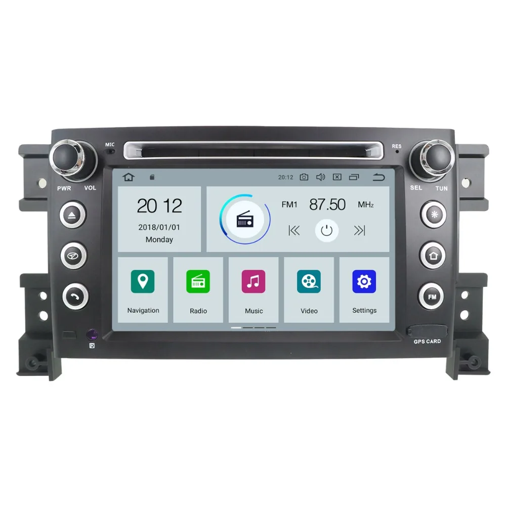 Автомобильный dvd-плеер IPS Android 9 0 для Suzuki Grand Vitara 2005-2012 мультимедийное головное