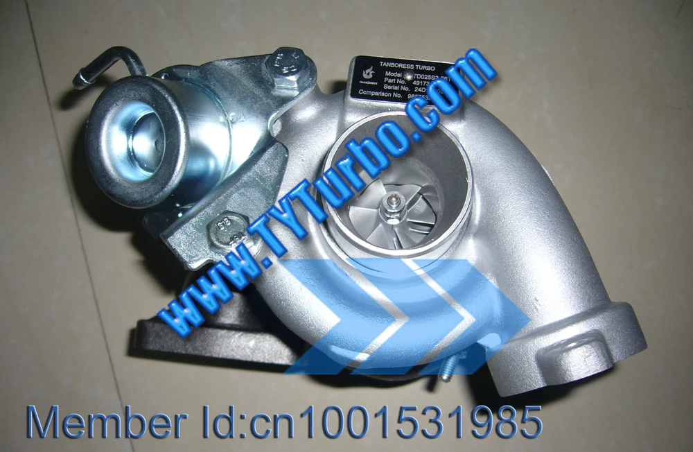 

3M5Q6K682DC/9682881780 TD025S2-06T4 49173-07508/49173-07502/49173-07506/0375N5 C itroen C4 TURBO 1.6 HDi WITH DV6ATED4 ENGINE