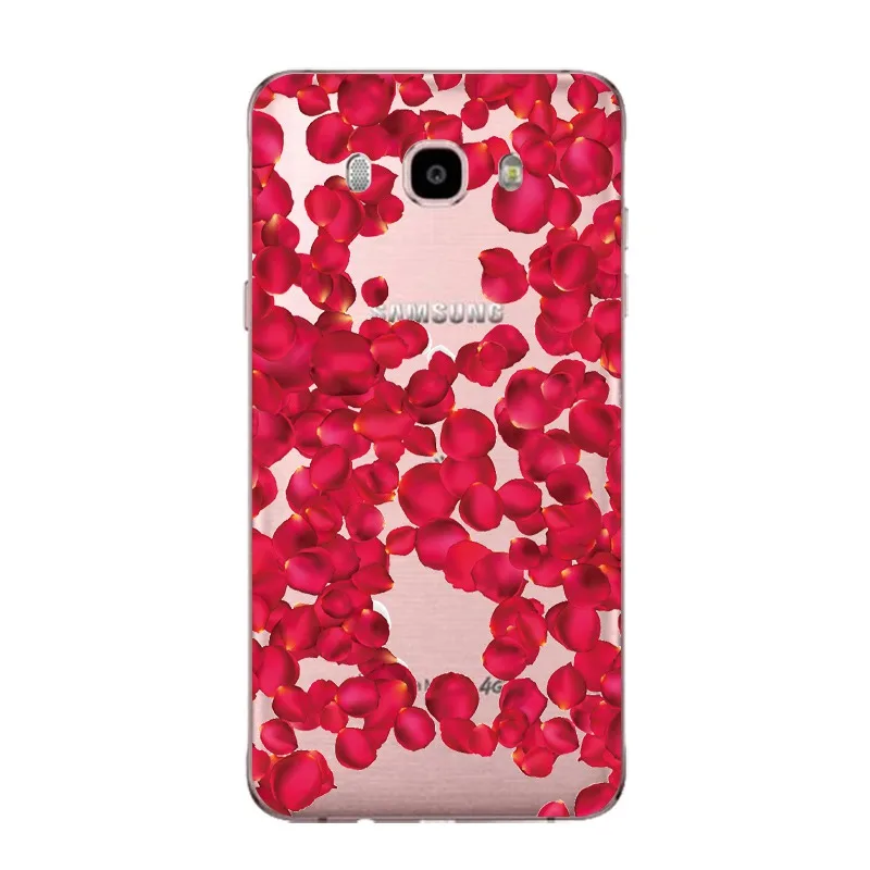 Flora Soft Clear TPU Phone Case For Samsung J3 J5 J7 S6 S7 S8 note8 A3 A5 C7 J2prime Butterfly Cloud Heart Cover Free Shipping | Мобильные