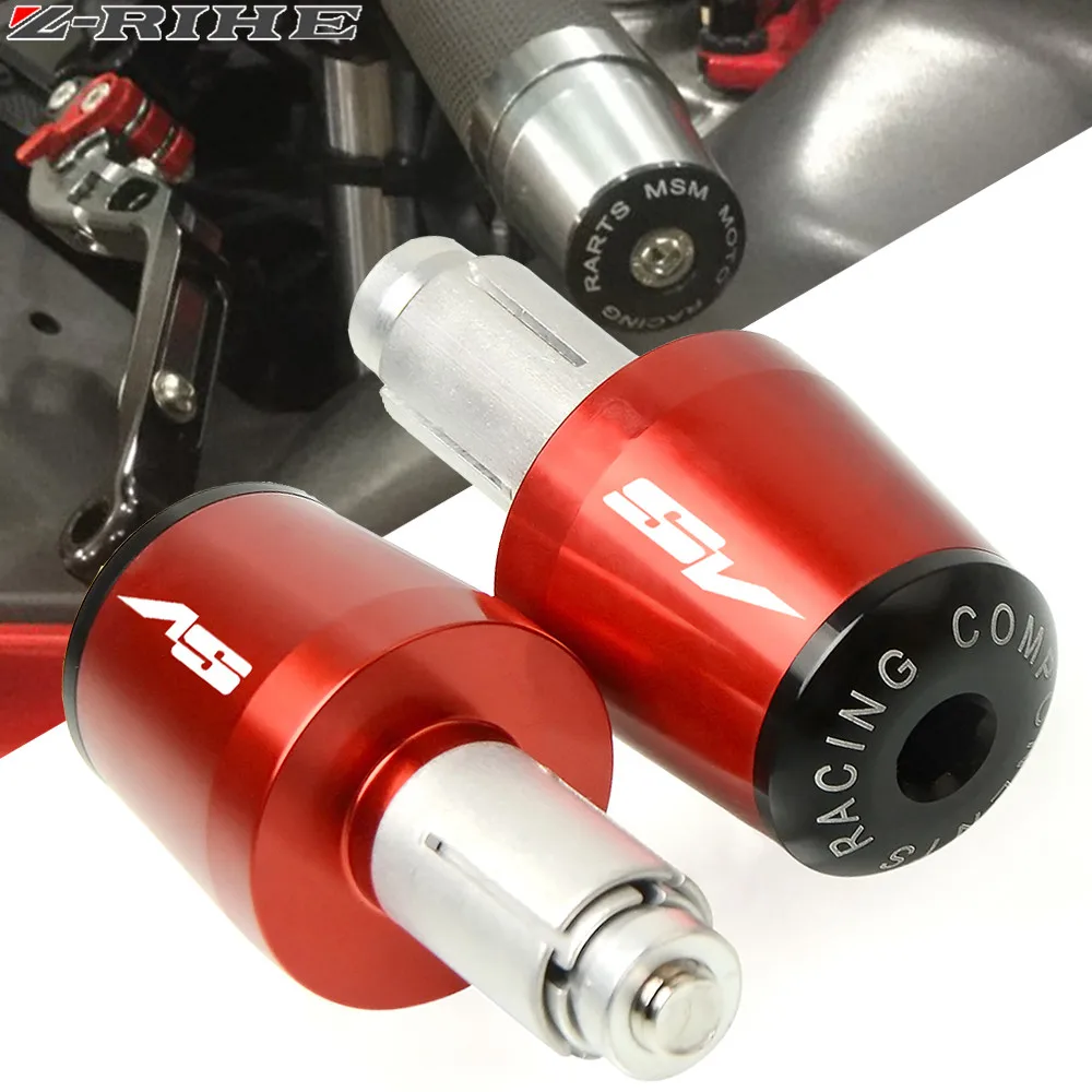 Мотоциклетные аксессуары 1/4 &quot22 мм ручки руля Торцевая крышка для SUZUKI SV 7/8 650 SV650/S