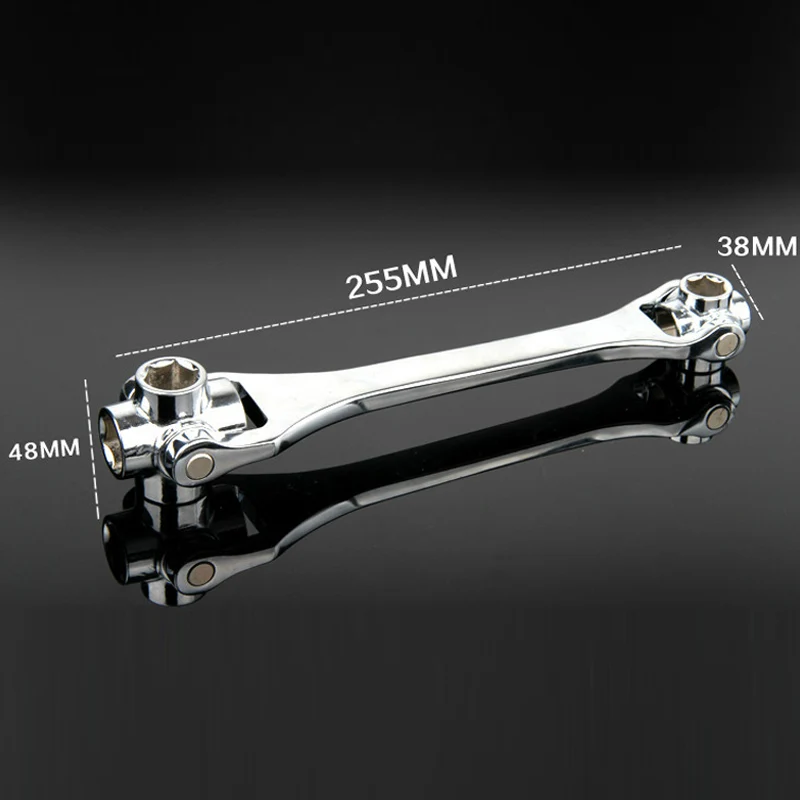 Newly Household Wrench 12-19/8-21mm 8 IN 1 Socket Spanner Key Multi Tool Hand Tools Herramientas Ferramentas VA88 | Инструменты
