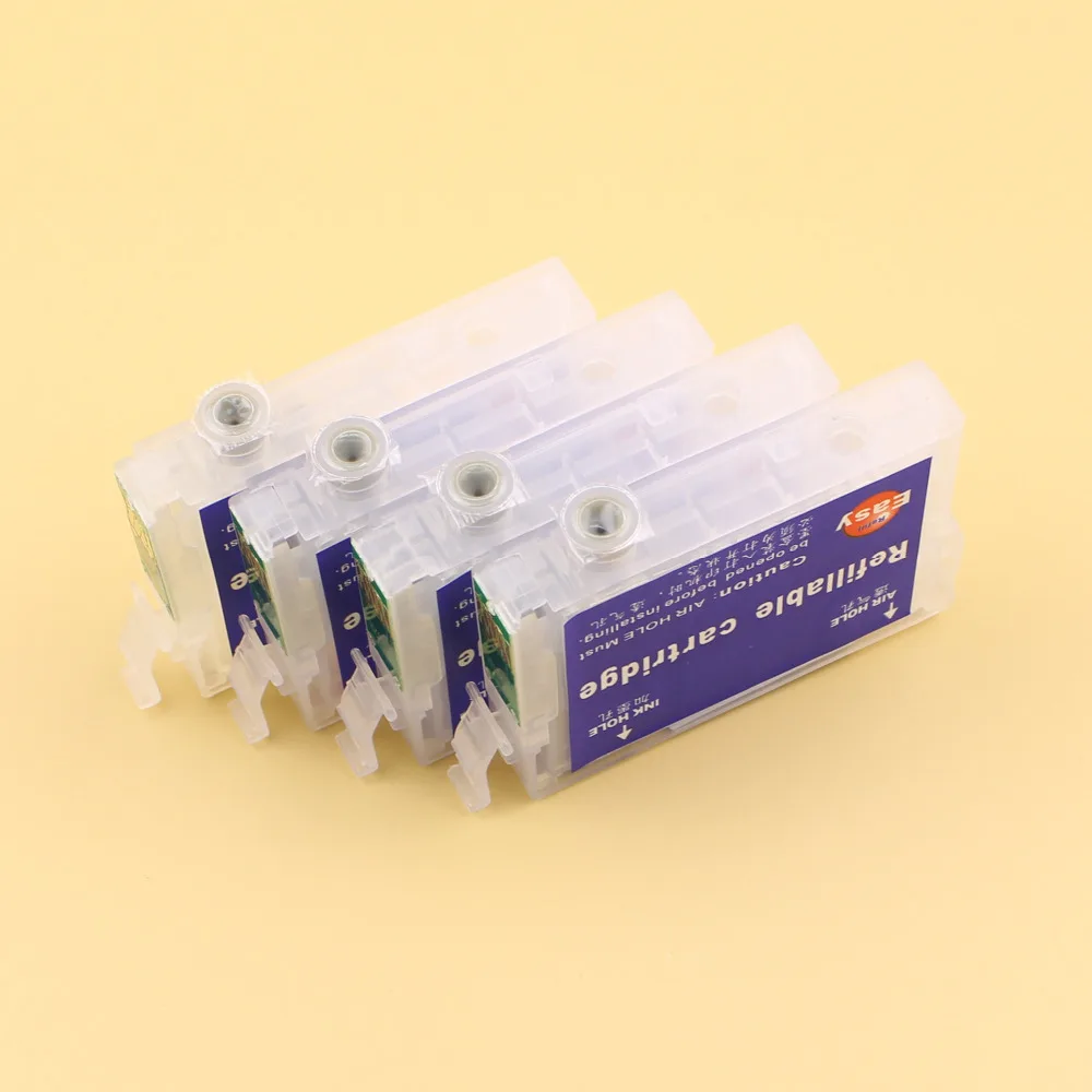 Пустой Заправляемый картридж T1281 T1282 T1283 T1284 подходит для Epson