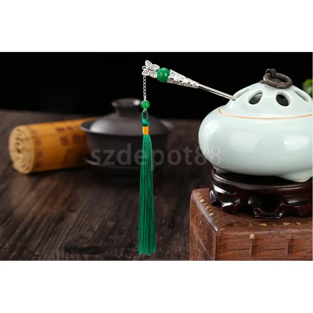 Заколка для волос с кисточками ручной работы в виде бабочки|hairpin stick|girls hairpinshairpins