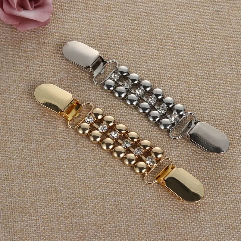 HOT-2Pcs женский кардиган свитер блузка булавка для шали клипсы броши воротник