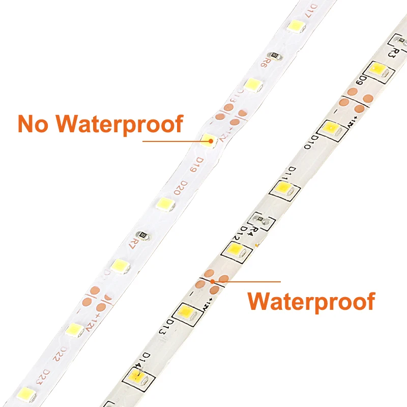 Светодиодная лента гибкая водонепроницаемая 5 м 2835SMD 12 В|5m rgb|5m rgb ledstrip light waterproof |