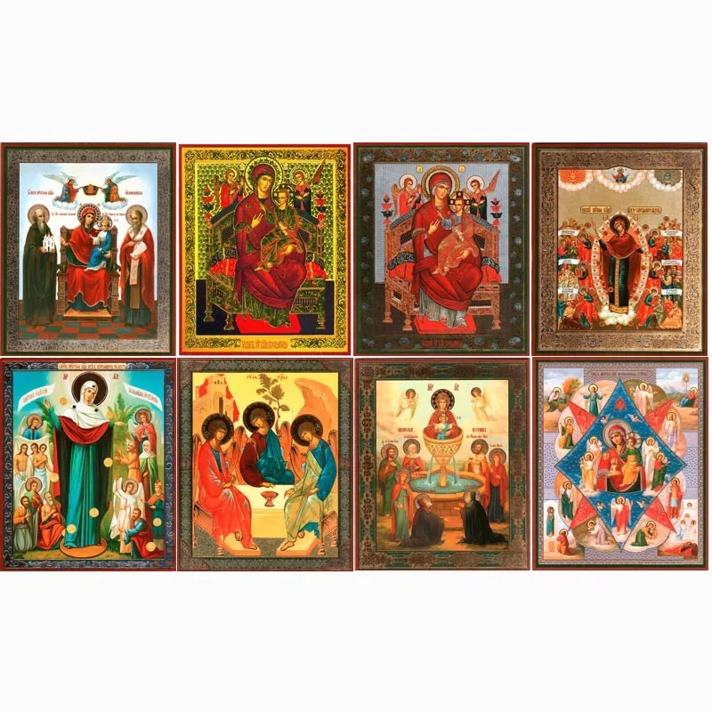 

New Arrive Cross Stitch diy Diamond Painting Religious For Home Decoration icons Series Diamond Embroidery diamond mosaic D1719