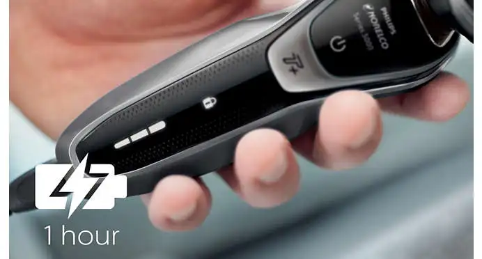 Philips Norelco серии 5000 SmartClean Влажная/сухая электробритва S5660/84 с Turbo