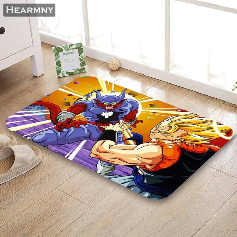 Хороший Dragon Ball Z коврик напольный околодверный коврик Домашний креативный коврик супермягкий впитыватель ванная комната Придверный коврик 40X60 см, 50x80 см - Цвет: 10