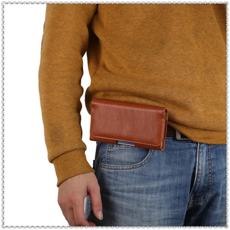 2016 Free Shipping Hot Sale Outdoor Sport Belt Bag Leather Protection Phone Case For Allview X2 Xtreme |