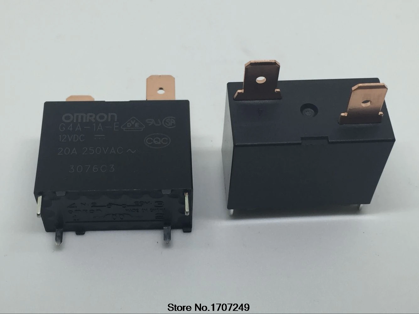 

Free Shipping 20PCS new original Omron Relay G4A-1A-E-12VCD G4A-1A-E-DC12V 20A/4pin