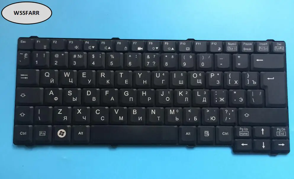 Оригинальная новая клавиатура RU для мобильных телефонов Fujitsu Esprimo V5505 V5545 V5535 V5555