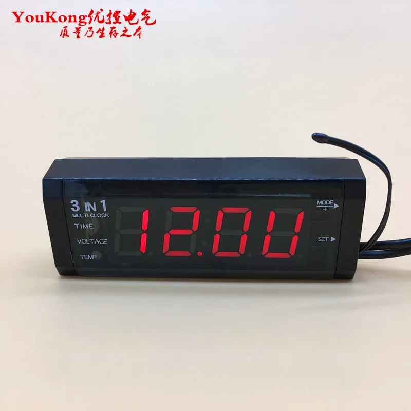 digital car thermometer voltage meter Vihcle Voltage Temperature Sensor instrument thermostat sensor | Инструменты