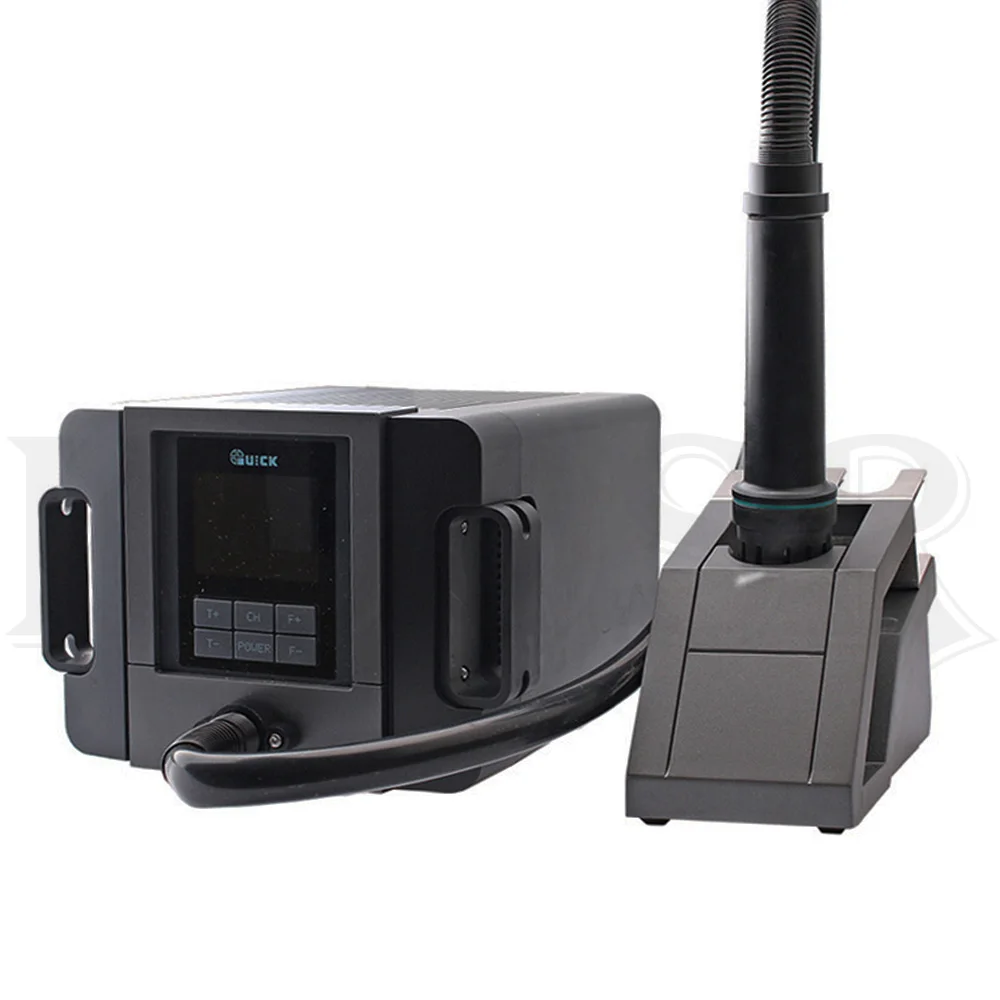 Quick TR1300A Интеллектуальная паяльная станция горячего воздуха BGA сварочная станция паяльная станция 1300 Вт ЖК-дисплей