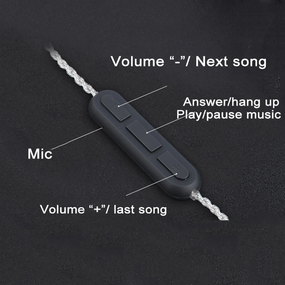 Bluetooth кабель MMCX для Shure SE215 SE535 SE846 улучшенный медный и серебристый наушников с