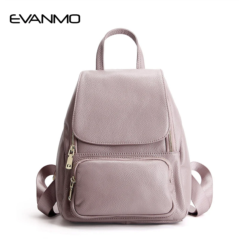 Женский кожаный рюкзак розовый Bolsas Mochila Feminina Большой Школьный для девочек