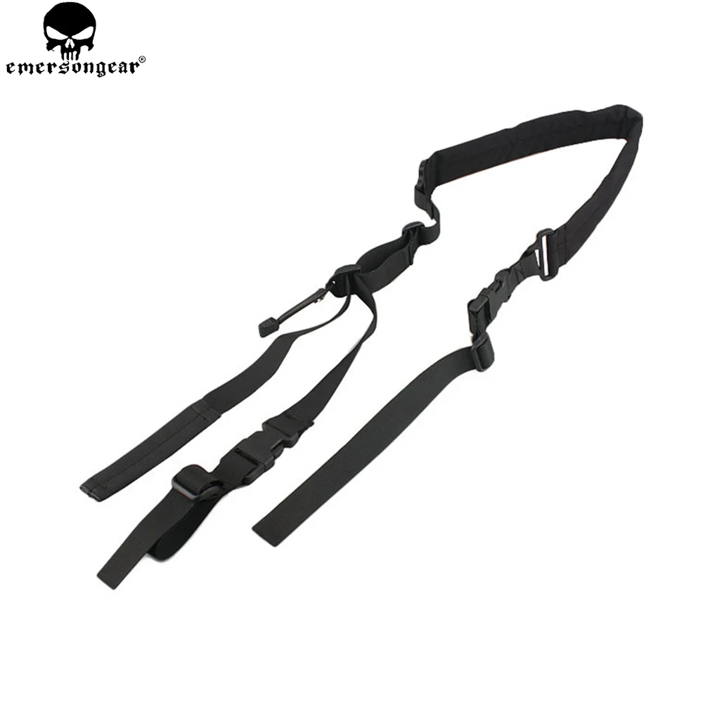EMERSONGEAR быстрая регулировка мягкая 2 точечная стропа снаряжение для страйкбола