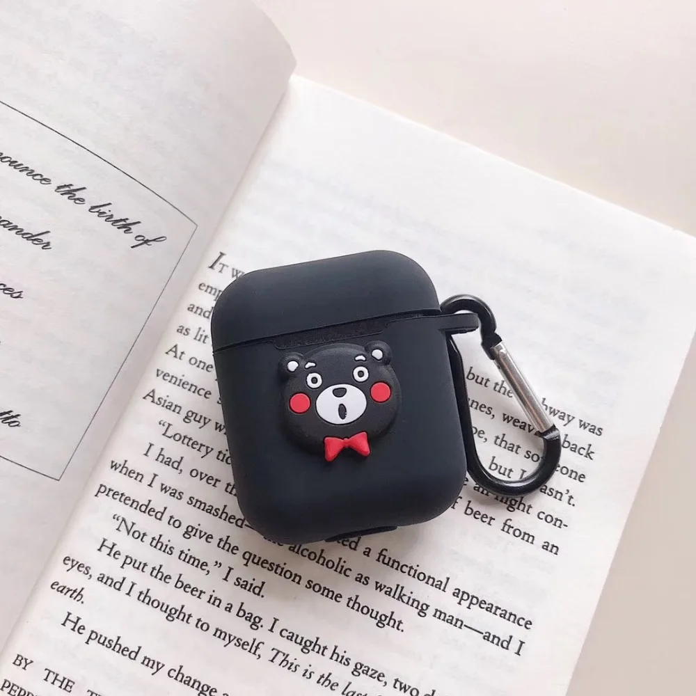 Мягкий силиконовый чехол из ТПУ с Bluetooth для беспроводных наушников AirPods защитный