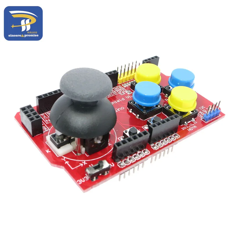 Щит джойстика для Arduino Плата расширения аналоговая клавиатура и функция мыши