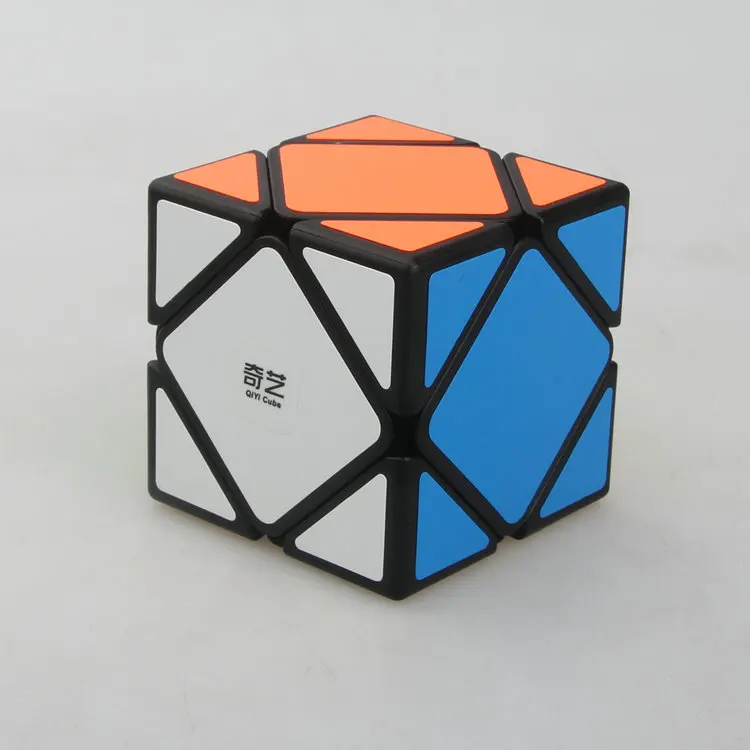 Mofangge Qicheng Skew cube Черный/Stickerless Cube Puzzle Stickerless Подарочная идея для X'mas birthday