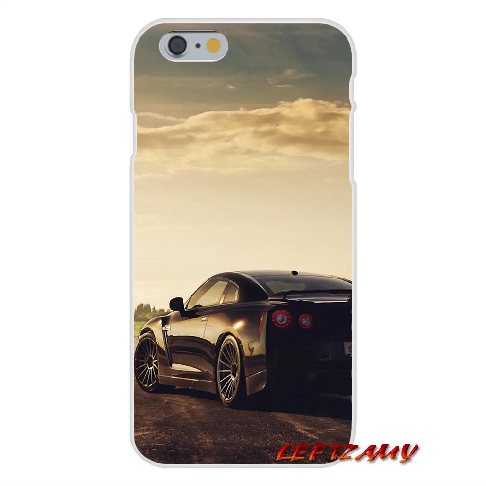Аксессуары телефон оболочки охватывает JDM автомобиля NISSAN GTR Металл для huawei P Smart
