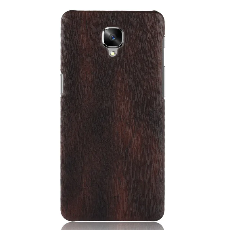 For OnePlus 3t Case Oneplus 3 Hard PC Leather Retro wood grain Phone 3T Cover One plus | Мобильные телефоны и аксессуары