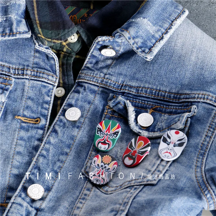 Классический дизайн Китайская Пекинская опера маски для лица стильный модный