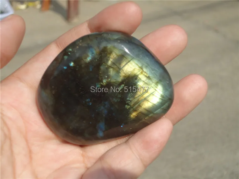 

90g Natural Labradorite Crystal Rough Polished From Madagascar