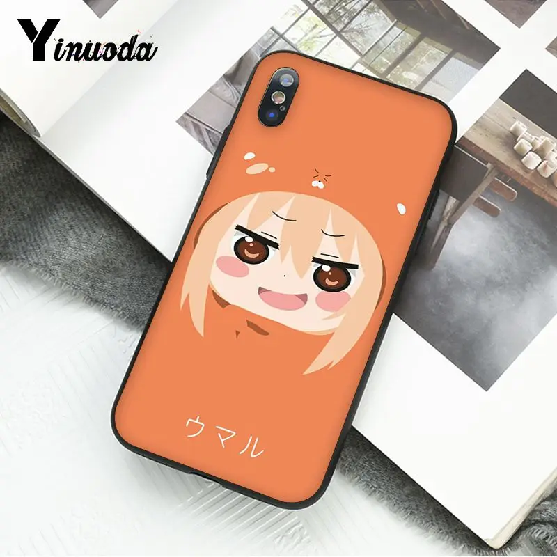 Чехол для iphone 12 11 Pro Max 6S 6plus 7 8plus X Xs MAX 5 5S XR с милым аниме Умару Чан дома | Мобильные