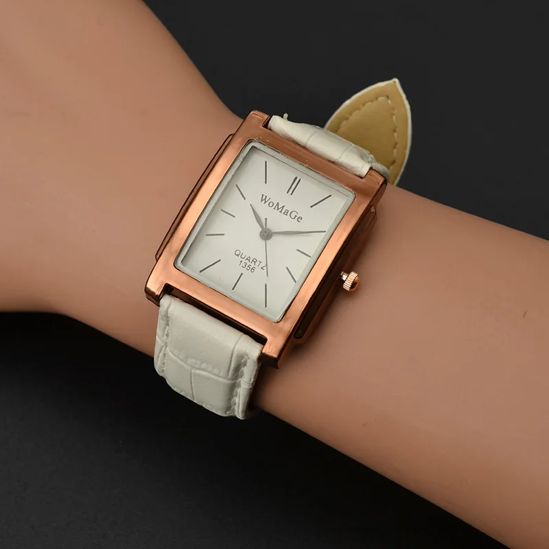 

Top Brand Women Luxury reloj mujer Rose Gold Womens Bracelet Watch Leather Band Dress Wrist Watches Laides relogio feminino