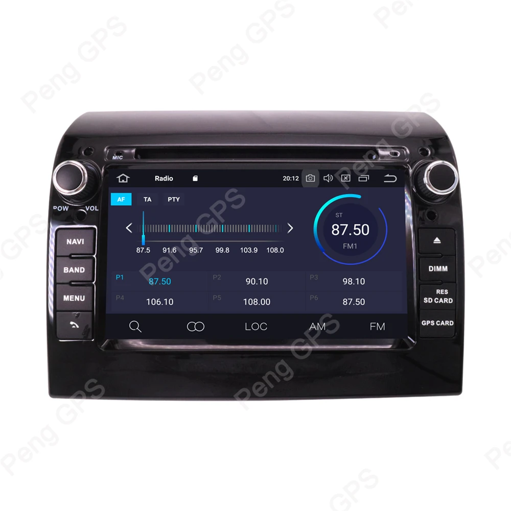 8 ядерный Android 9,0 автомобильный радиоприемник для FIAT Ducato/CITROEN Jumper/PEUGEOT Boxer 2011- gps навигация CD DVD плеер стерео блок