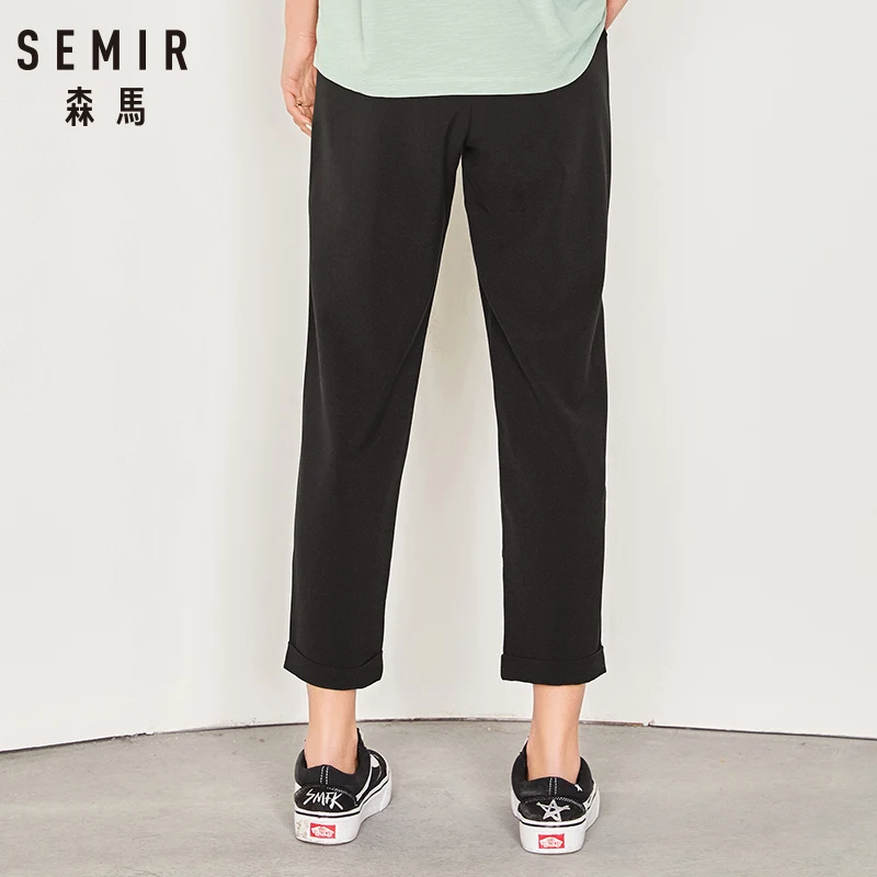 SEMIR повседневные брюки женские 2020 осенние тонкие свободные спортивные для женщин