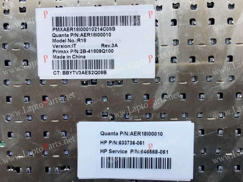 Новая итальянская клавиатура для HP Pavilion G7-1000 серии G7-1100 G7-1200 G7 G7T R18 G7-1001 G7-1222 633736-061