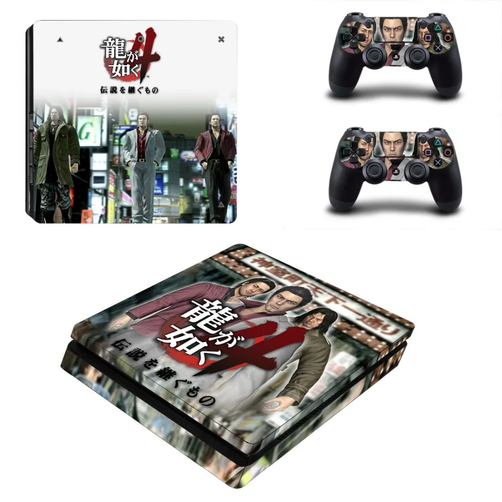 Наклейка для консоли PlayStation 4 и контроллера PS4 из винила
