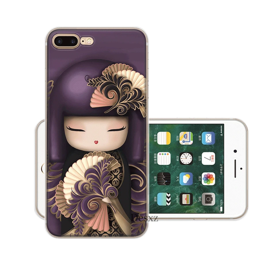 Desxz японский Kawaii кукольный чехол для iPhone 7 8 6 6s Plus 11 Pro X XR XS Max 5 5S SE сумка |