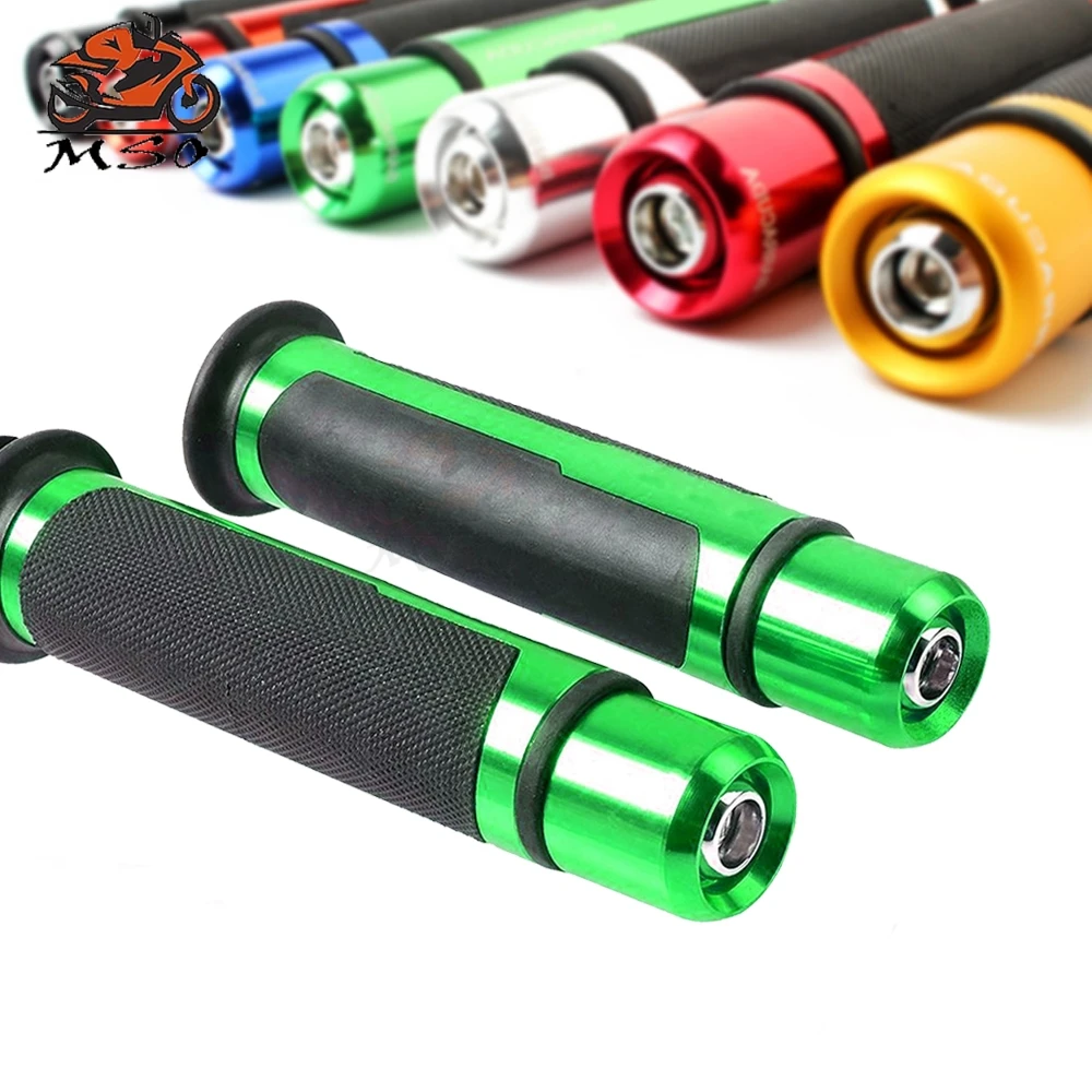 7/8 &quot22 мм мотоциклетные резиновые ручки гелевые для Kawasaki KLX250 KLR650 KLX140 KLX110 KX65 KX85 KX100