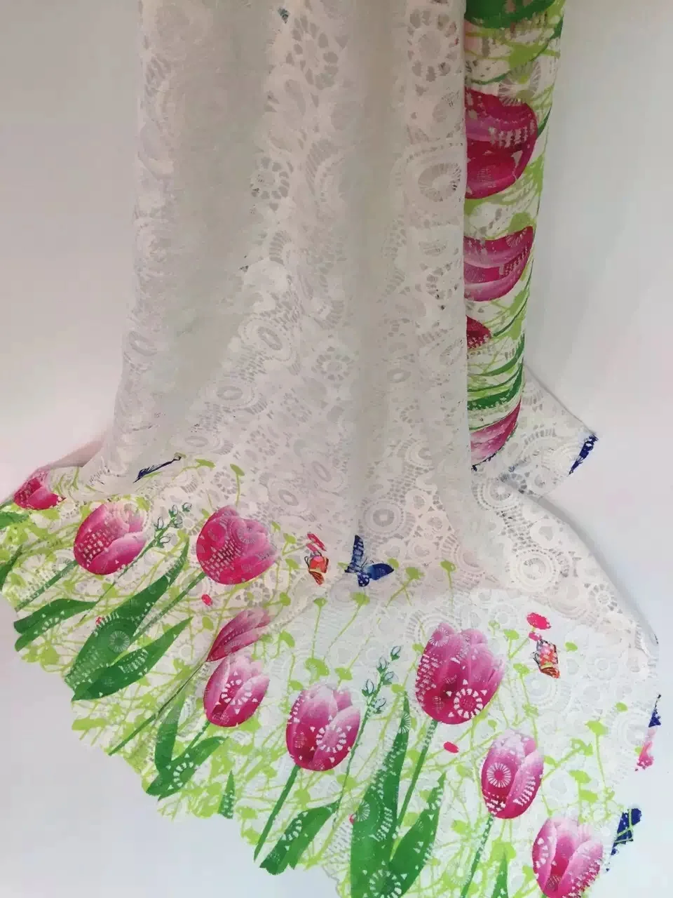 Водорастворимая Лидер продаж 2016 Новинка африканские Кружево хлопок шнур гипюр