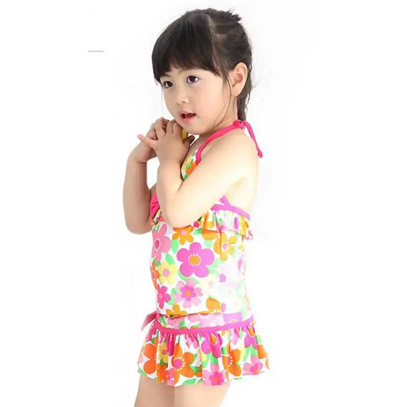 Новый подсолнечника деления купальник бикини купальный костюм дети | Спорт и