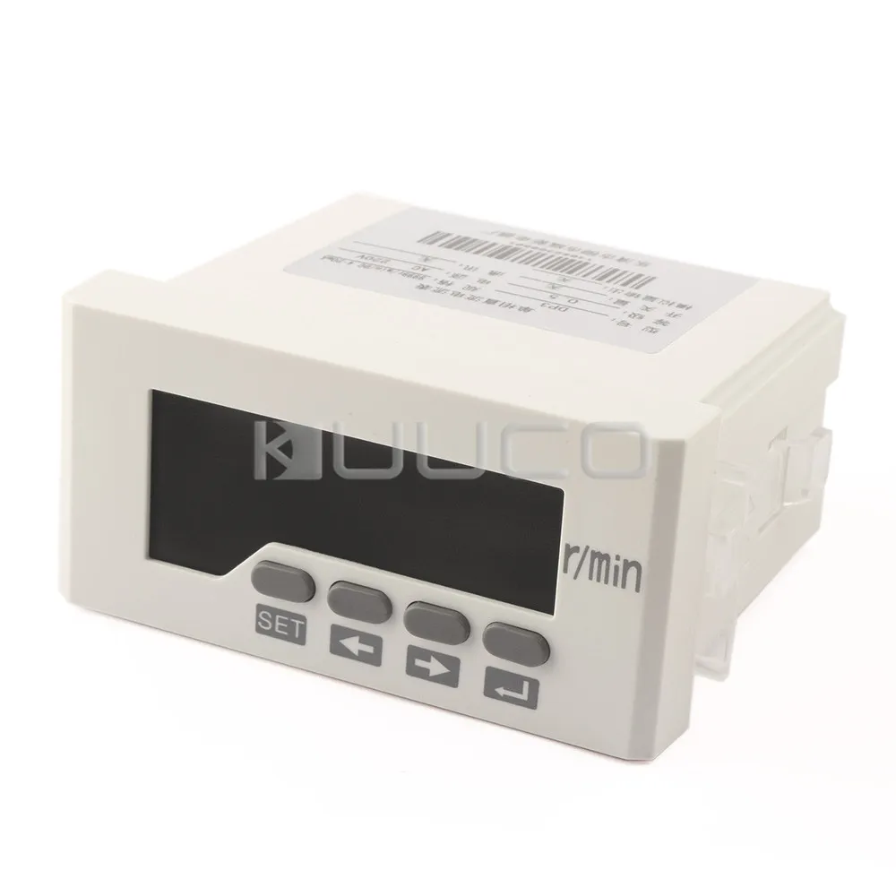 Тахометр AC/DC110 ~ 220 В интеллектуальный цифровой тахометр красный светодиодный