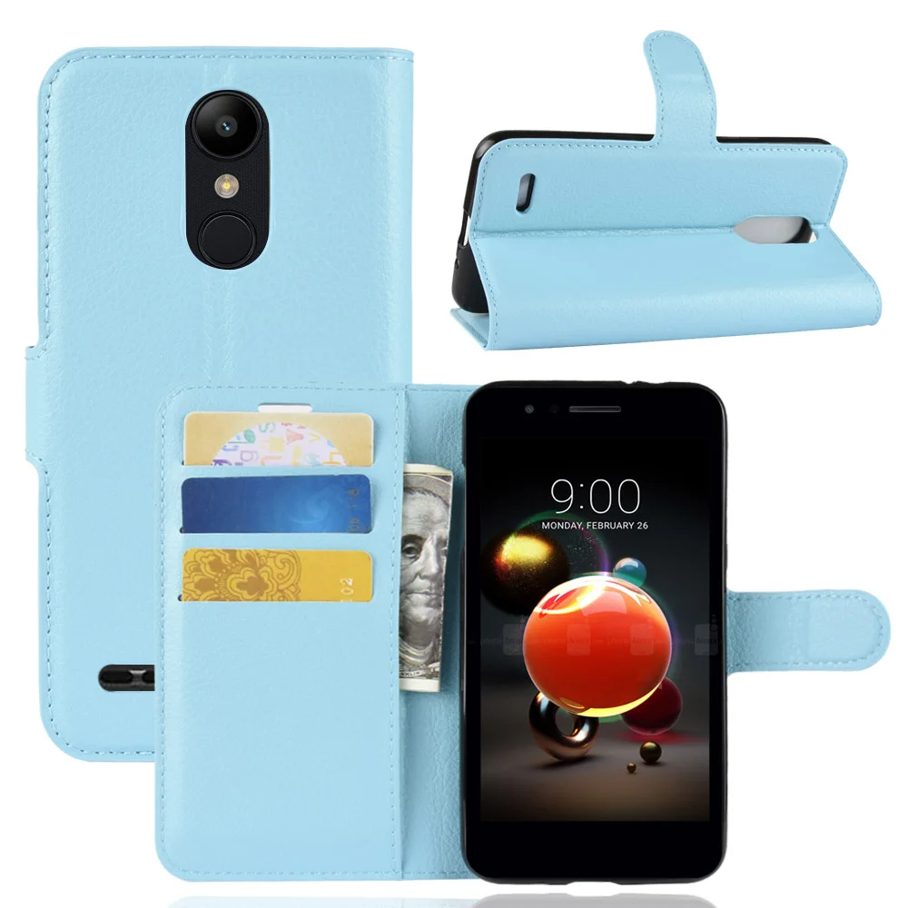 Для LG K8 2018 кожа личи деловой чехол s для K9 Антидетонационная защита Мобильный