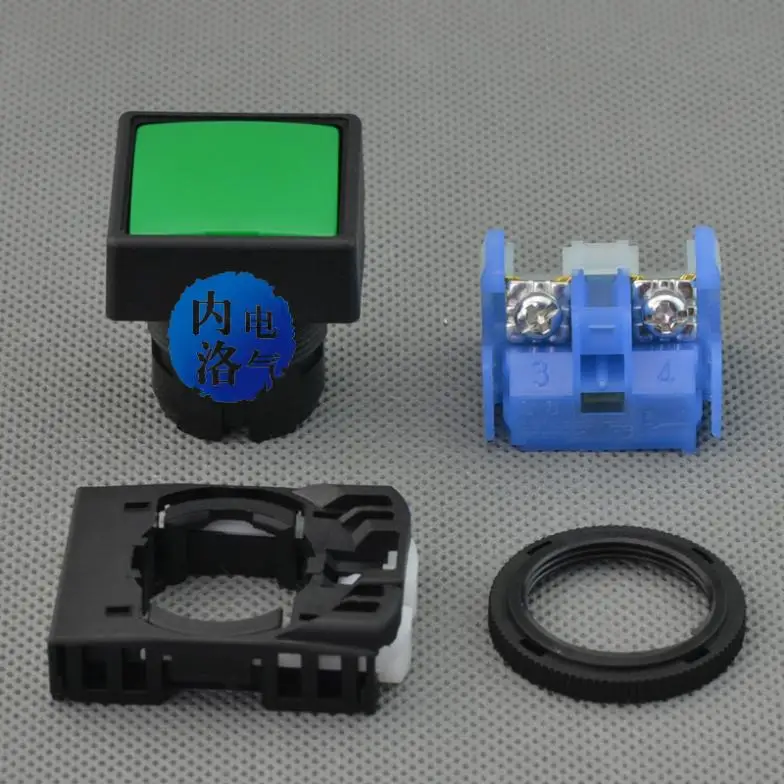 

[ SA ]Original Fuji FUJI 22mm square flat head self-locking button AR22F5S-10 * 1 Normally open--10PCS/LOT