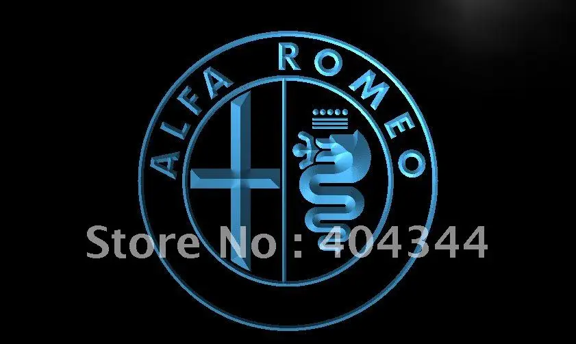 LG146- Alfa Romeo автомобиль услуги Запчасти светодиодный неоновый светильник знак | Дом
